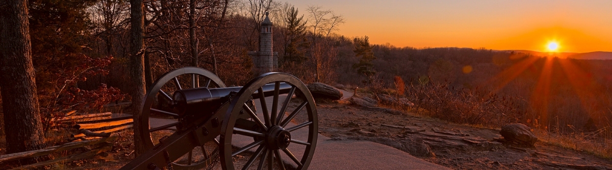 Gettysburg Sunset Cannon - HDR (Nicolas Raymond)  [flickr.com]  CC BY 
Infos zur Lizenz unter 'Bildquellennachweis'
