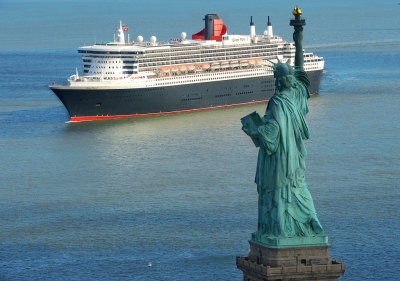 Queen Mary 2 New York (Roderick Eime)  [flickr.com]  CC BY 
Infos zur Lizenz unter 'Bildquellennachweis'